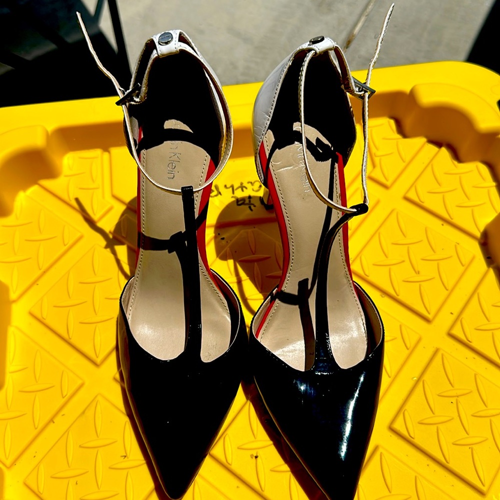 Women’s Color  Block Heels by Calvin Klein Size 10.
